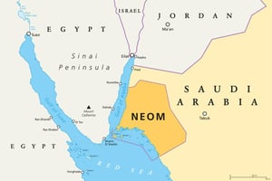 The Line: A 170-km long future city in Saudi Arabia’s desert