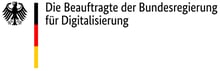 Logo Beauftragte der Bundesregierung für Digitalisierung