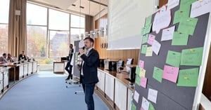 Thomas Müller begrüßt zum Smart City Kick-off der Stadt Lünen