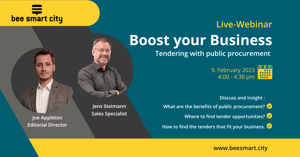 Free Webinar Boost your Business with public tendering