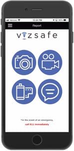 Vizsafe Geolocated Communications