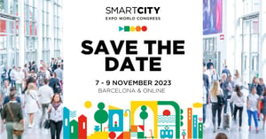 save the date for Smart City Expo World Congress 2023 in Barcelona