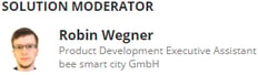 Solution Moderator Section on Solution Page showing details about the Solution Moderator such as name, jobtitle, company and profile picture Screenshot