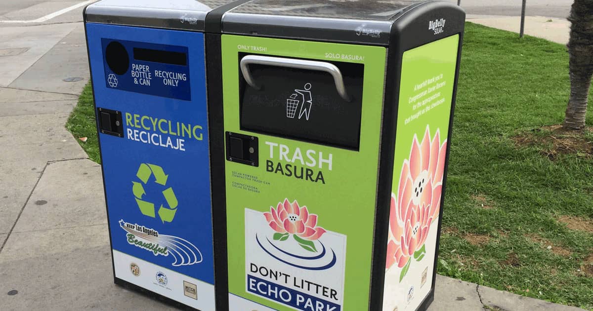 Smart Waste Management Solutions for Smart Cities