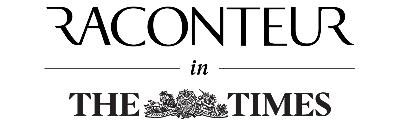 Raconteur in The Times logo